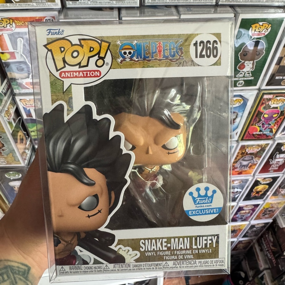Funko Pop! One Piece Snake-Man Luffy Exclusive